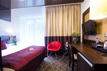 Фото номера Стандартный одноместный номер Отель Park Hotel Diament Zabrze - Gliwice г. Забже 4
